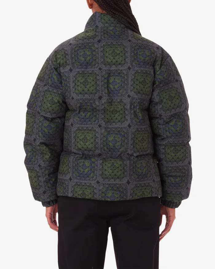 TAPPI PUFFER Olive Multi Women JACKETS OBEY Clothing