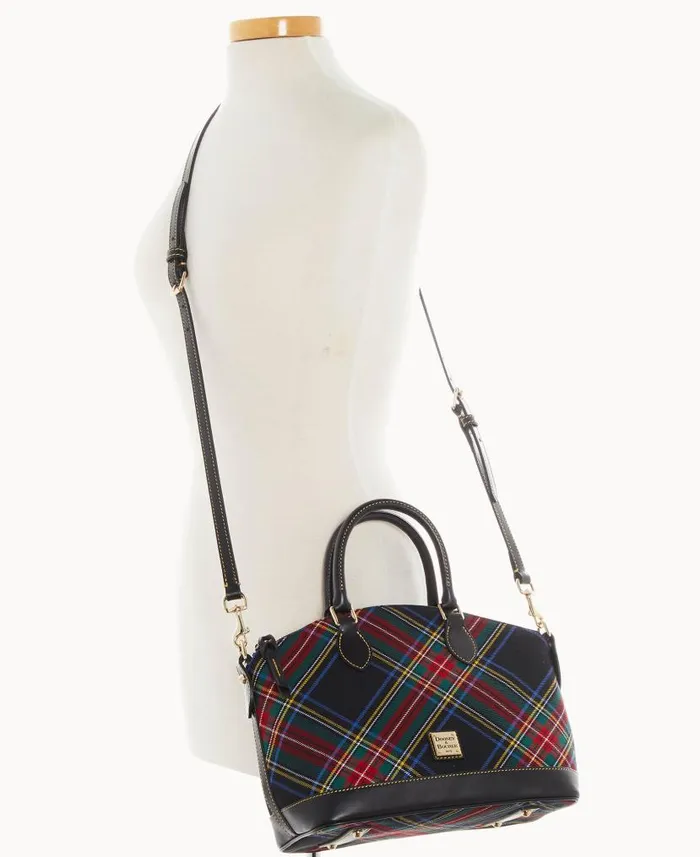 Tartan Darcy Satchel Woman Dooney and Bourke Satchels Tartan Darcy Satchel Woman Dooney and Bourke Satchels