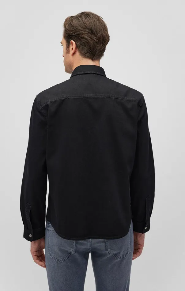 Ted Denim Shirt In Black Men Mavi Jeans Shirts Ted Denim Shirt In Black Men Mavi Jeans Shirts