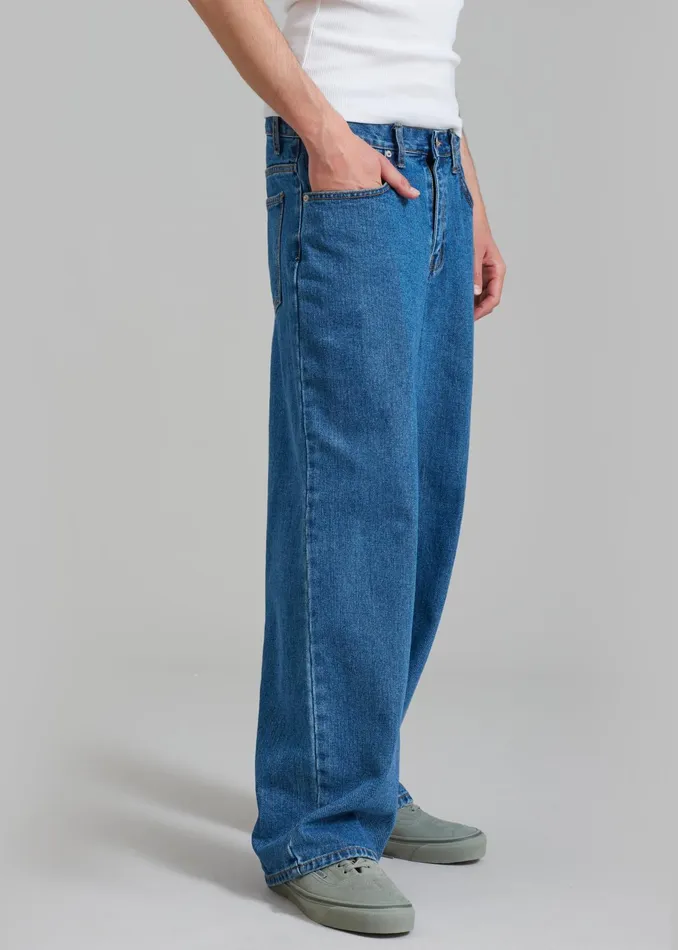 The Frankie Shop Bottoms Connor Jeans 8211 Medium Wash 8211 Men