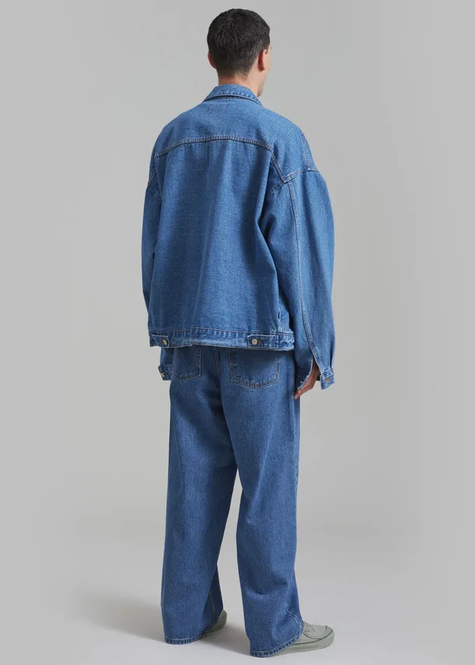 The Frankie Shop Bottoms Connor Jeans 8211 Medium Wash 8211 Men