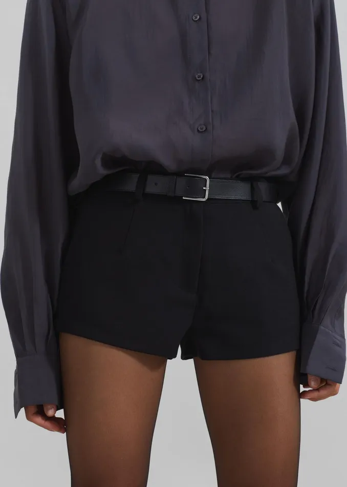 The Frankie Shop Bottoms Ilona Hot Pants 8211 Black 8211 Women