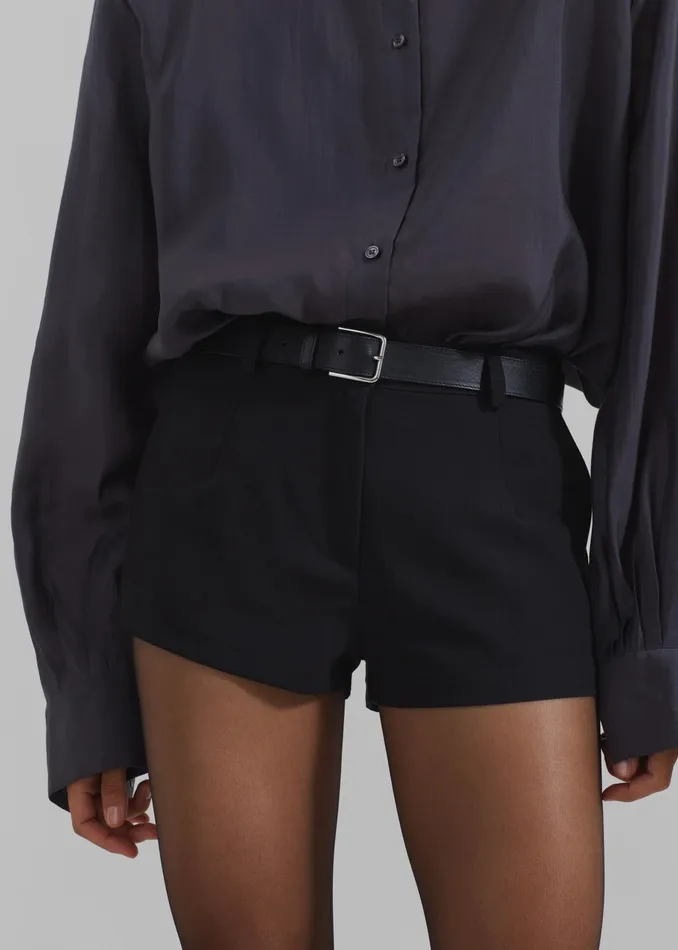 The Frankie Shop Bottoms Ilona Hot Pants 8211 Black 8211 Women