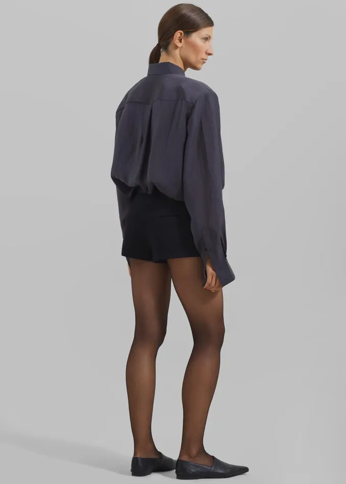 The Frankie Shop Bottoms Ilona Hot Pants 8211 Black 8211 Women