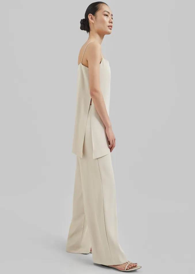 The Frankie Shop Bottoms Imre Trousers 8211 Beige 8211 Women