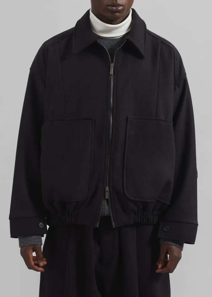 The Frankie Shop Outerwear Felix Jacket 8211 Black 8211 Men