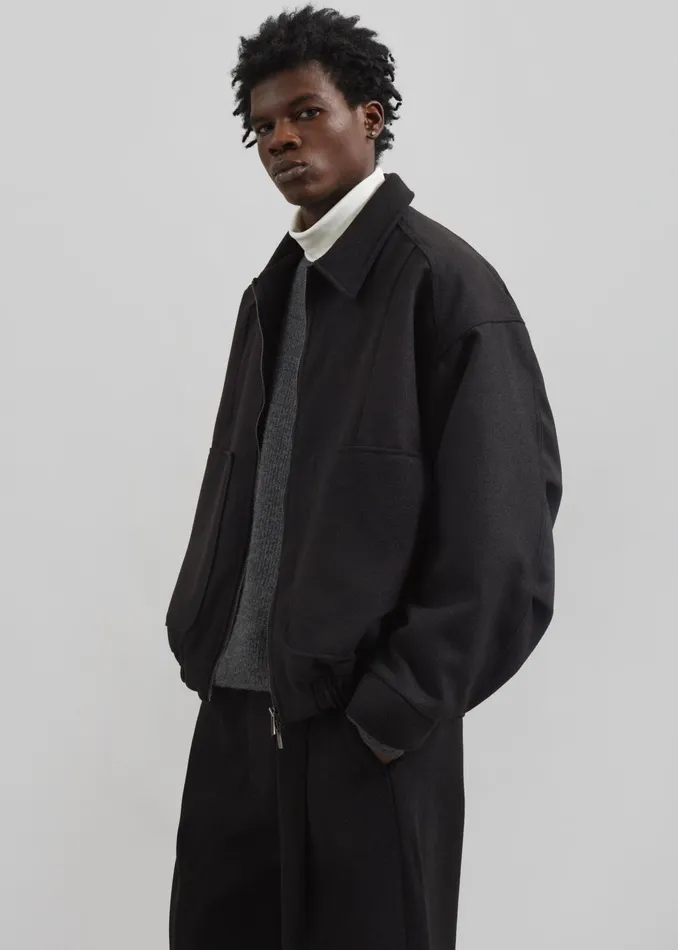 The Frankie Shop Outerwear Felix Jacket 8211 Black 8211 Men