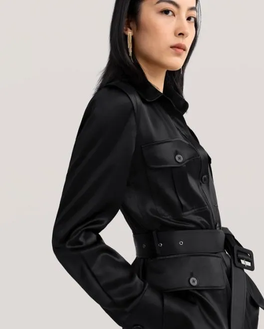 The Myrtus Jacket Women Lilysilk Outerwear