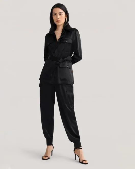 The Myrtus Jacket Women Lilysilk Outerwear