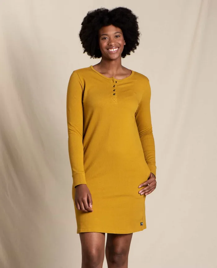 ToadandCo Dresses Women8217s Ponderosa Long Sleeve Dress Antler