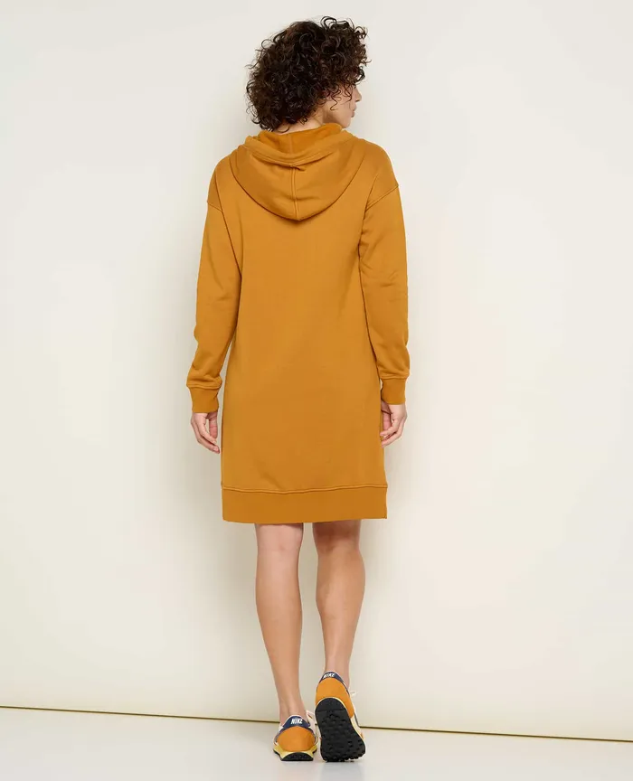 ToadandCo Hemp Daybreaker Hooded Dress Cardamom Women8217s Dresses