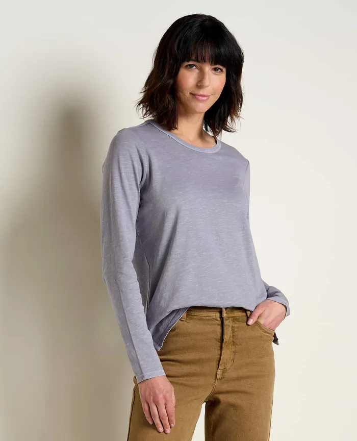 Tops and TShirts ToadandCo Women8217s Women8217s Primo Long Sleeve Crew Storm