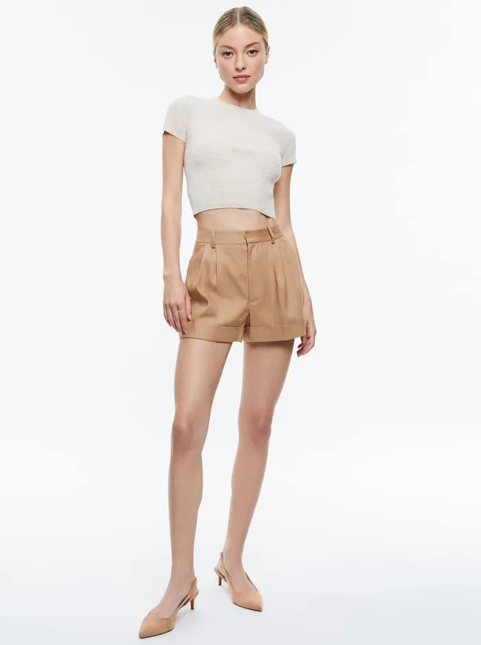 Tops Women Alice Olivia Ciara Pullover Ecru