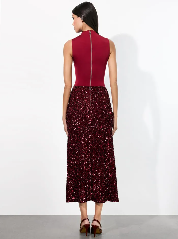 Tops Women Alice Olivia Nichol Bodysuit Garnet