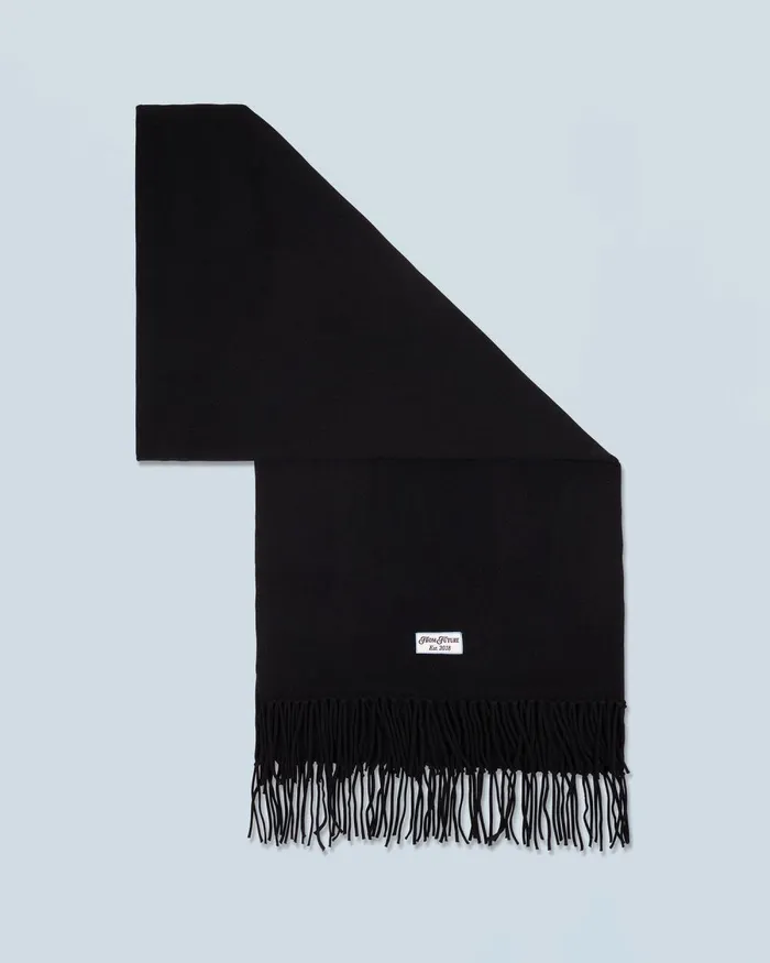 Tote Bags From Future Fringed Scarf Black
