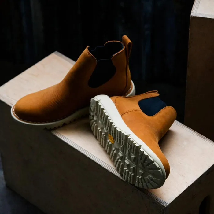 Tramline Chelsea 917 GTX Roasted Pecan Women Danner SlipOns and Chelseas