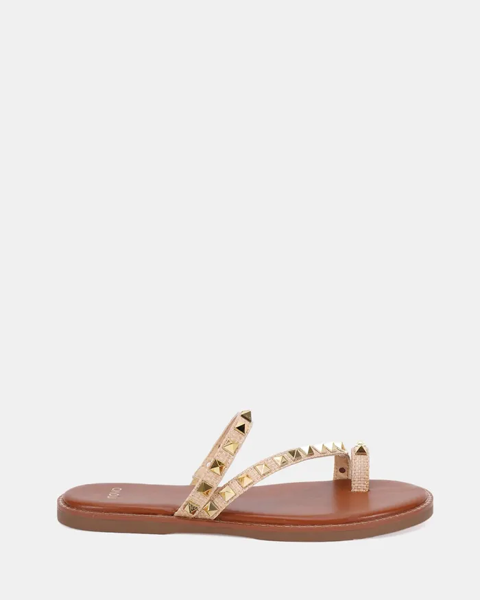 TREGLIO RAFFIA Sandals Women Slides NOVO Shoes