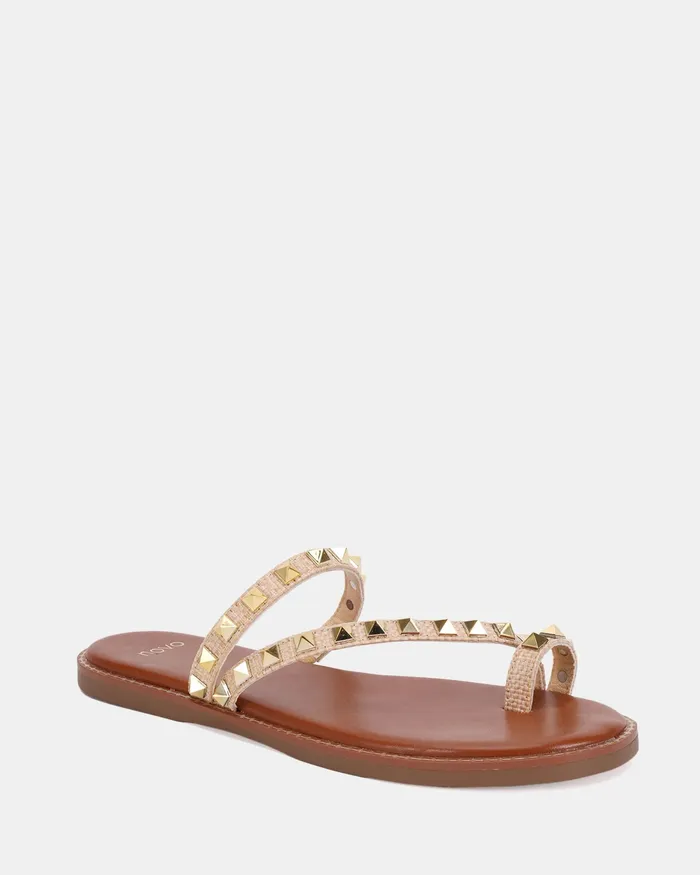 TREGLIO RAFFIA Sandals Women Slides NOVO Shoes