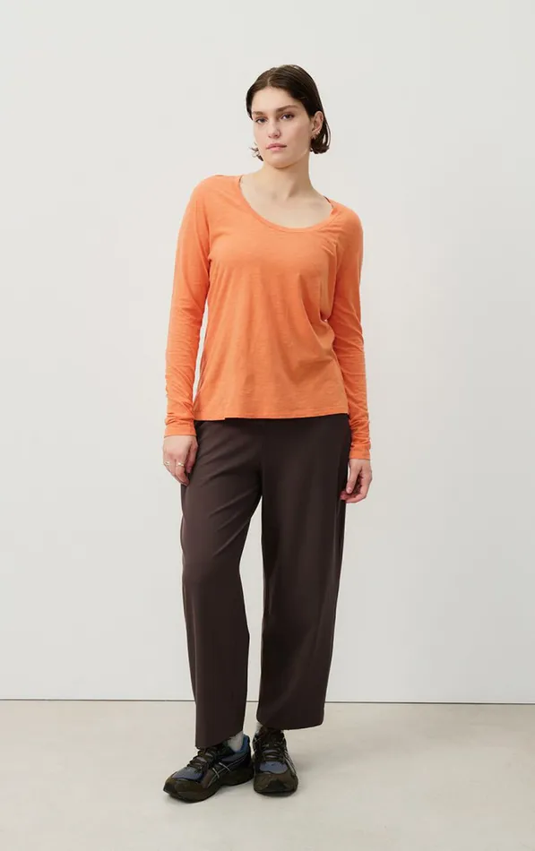 Trousers Kabird Cacao Women American Vintage Trousers Trousers Kabird Cacao Women American Vintage Trousers