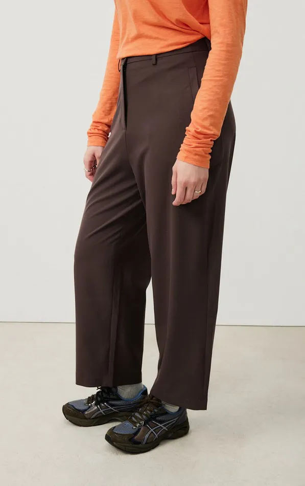 Trousers Kabird Cacao Women American Vintage Trousers Trousers Kabird Cacao Women American Vintage Trousers