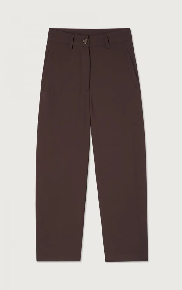 Trousers Kabird Cacao Women American Vintage Trousers Trousers Kabird Cacao Women American Vintage Trousers