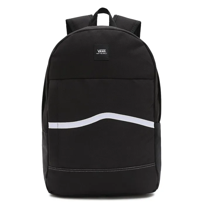 Vans Bags and Backpacks Women Construct Skool Backpack Black White