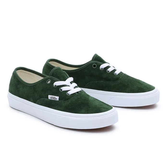 Vans Classics Men Pig Suede Authentic Shoes Green