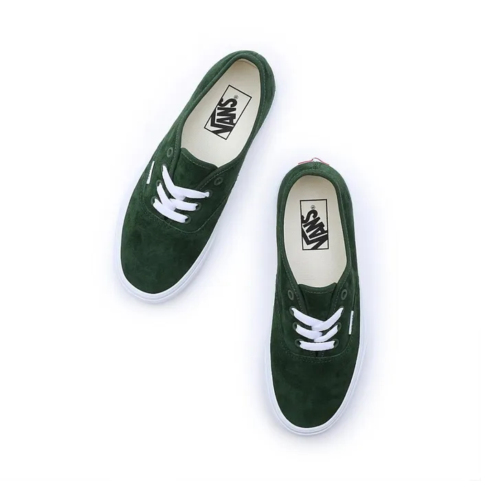 Vans Classics Men Pig Suede Authentic Shoes Green