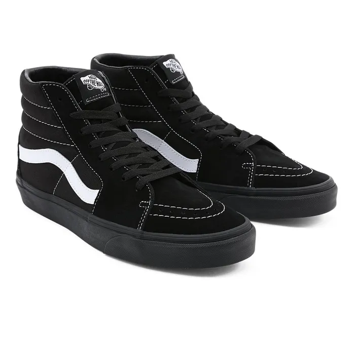 Vans Classics Women SuedeCanvas Sk8Hi Shoes Black