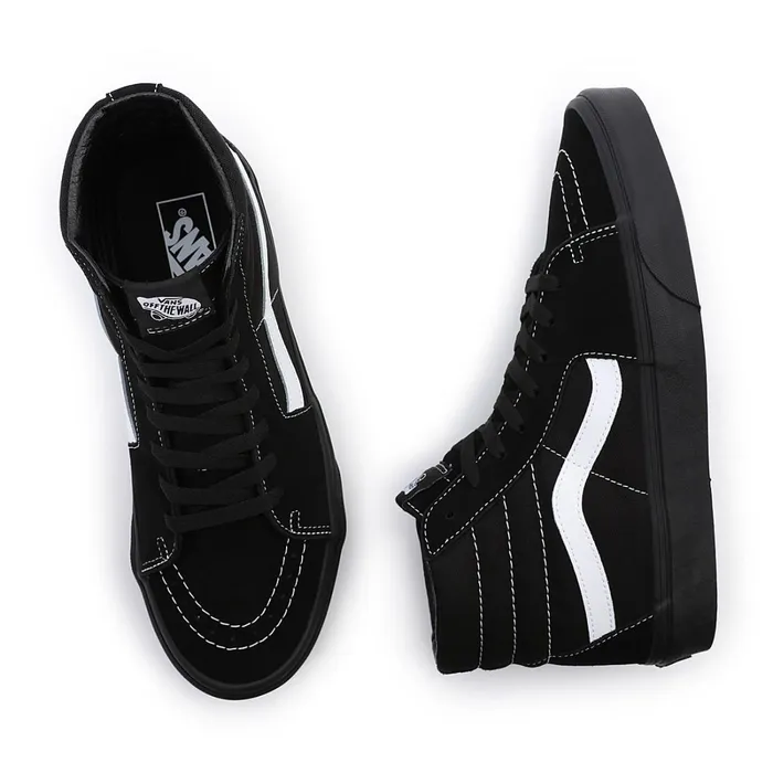 Vans Classics Women SuedeCanvas Sk8Hi Shoes Black