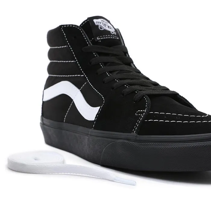 Vans Classics Women SuedeCanvas Sk8Hi Shoes Black