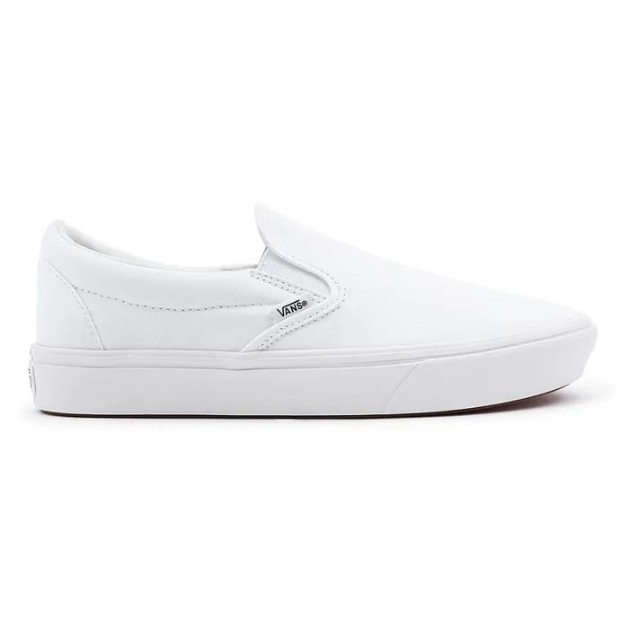 Vans Comfycush Shoes WomenMen Comfycush SlipOn Shoes White