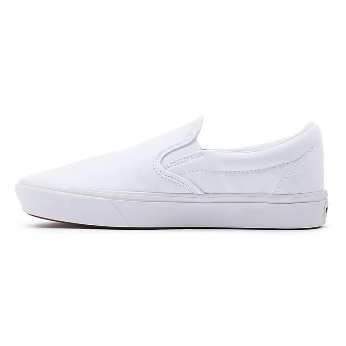 Vans Comfycush Shoes WomenMen Comfycush SlipOn Shoes White