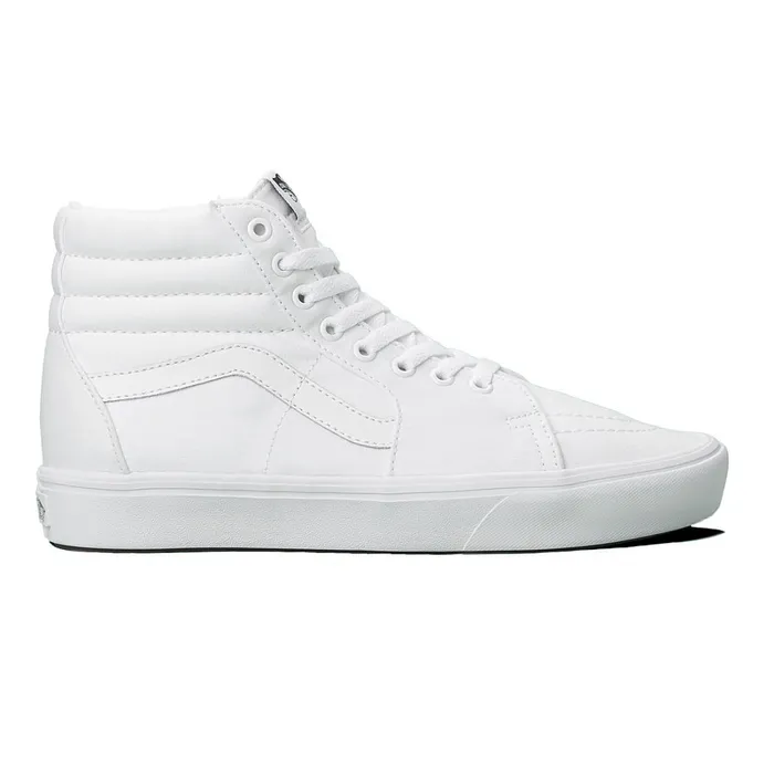 Vans HiTop Shoes Men Classic Comfycush Sk8Hi Shoes White