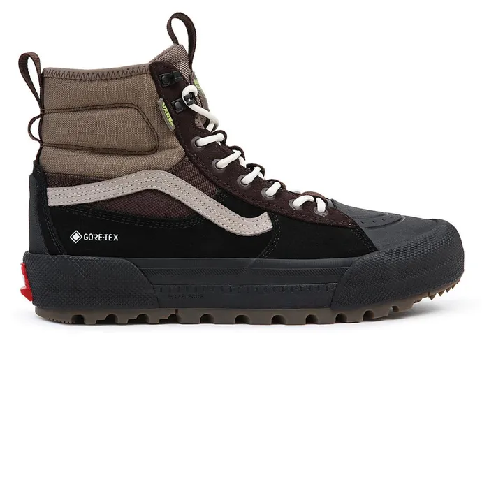 Vans HiTop Shoes Men OG Sk8Hi GoreTex MTE3 Shoes Black Brown