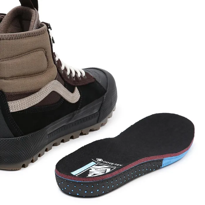 Vans HiTop Shoes Men OG Sk8Hi GoreTex MTE3 Shoes Black Brown