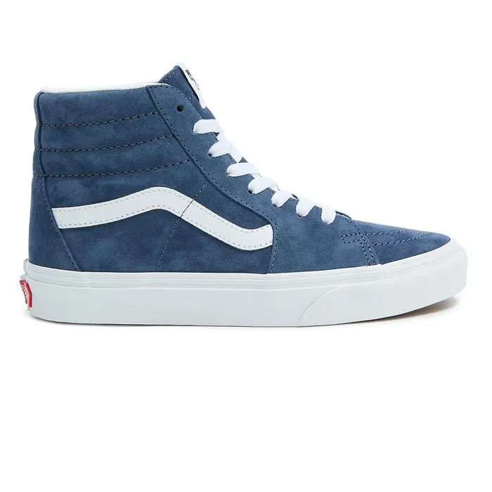 Vans HiTop Shoes Men Sk8Hi Pig Suede Shoes Blue