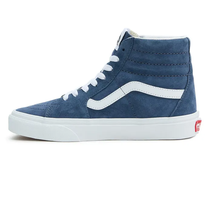 Vans HiTop Shoes Men Sk8Hi Pig Suede Shoes Blue
