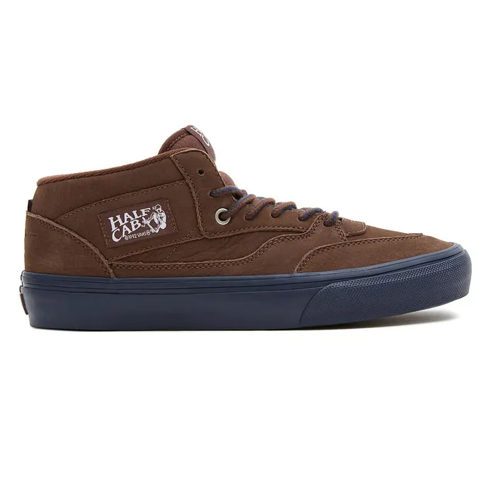 Vans HiTop Shoes Men Skate Half Cab 03992 X Nick Michel Shoes Brown