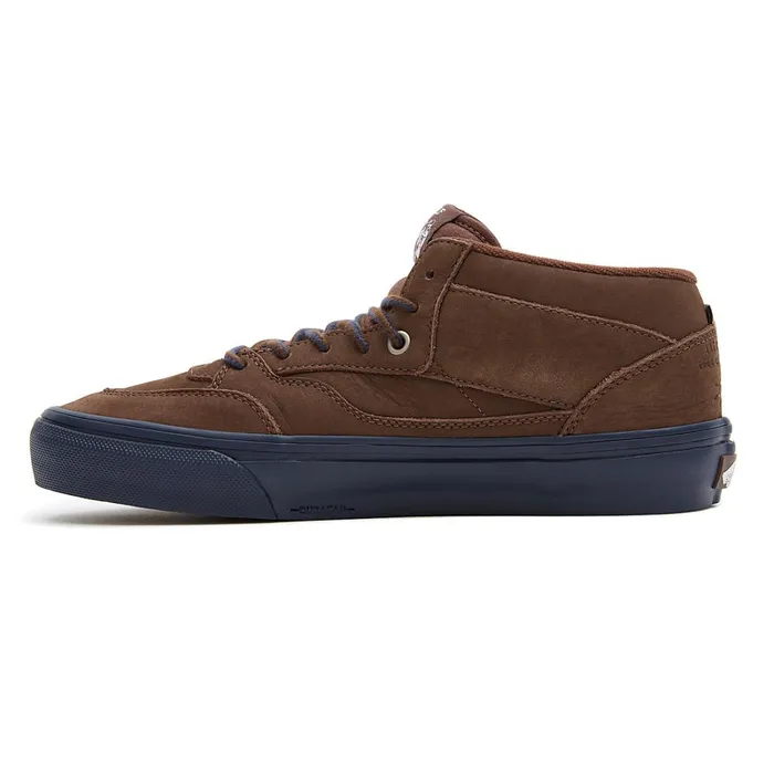 Vans HiTop Shoes Men Skate Half Cab 03992 X Nick Michel Shoes Brown