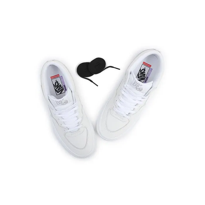 Vans HiTop Shoes Women Skate Half Cab Shoes White