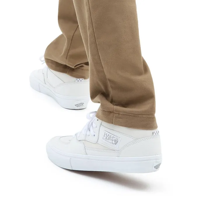 Vans HiTop Shoes Women Skate Half Cab Shoes White