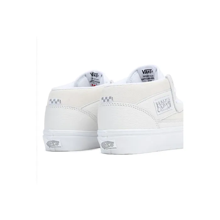 Vans HiTop Shoes Women Skate Half Cab Shoes White