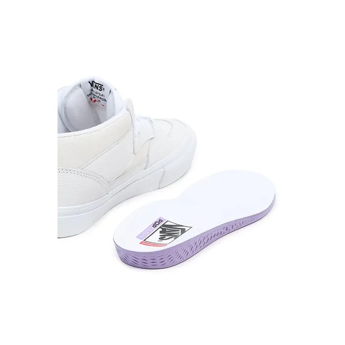 Vans HiTop Shoes Women Skate Half Cab Shoes White