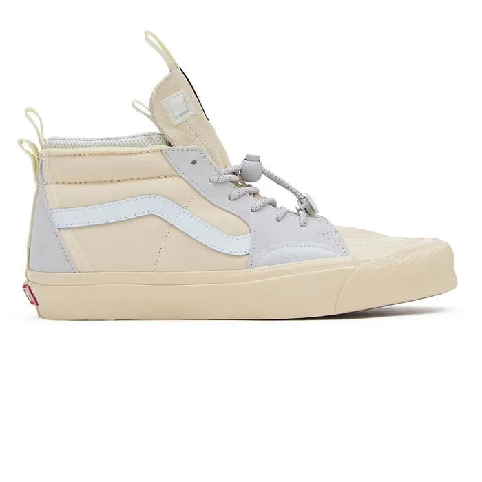 Vans HiTop Shoes Women Vault By X Abc Sk8Hi EXT Shoes Beige