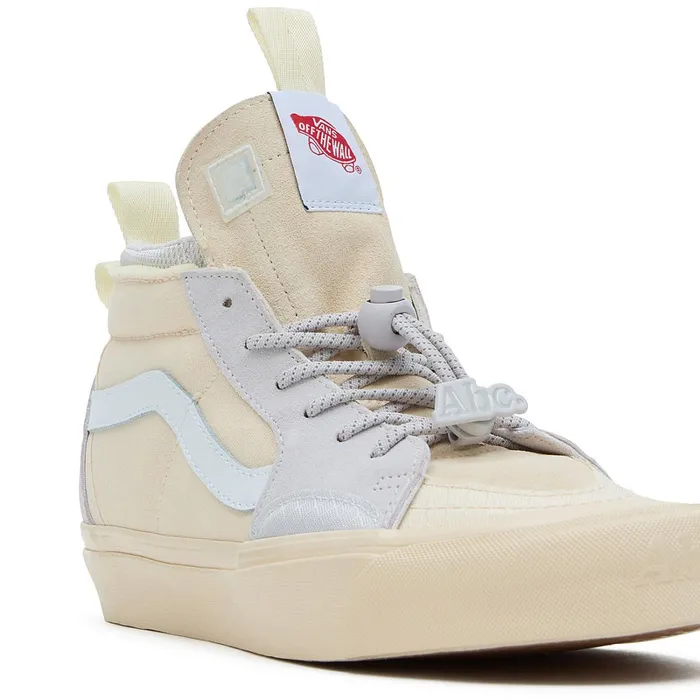 Vans HiTop Shoes Women Vault By X Abc Sk8Hi EXT Shoes Beige