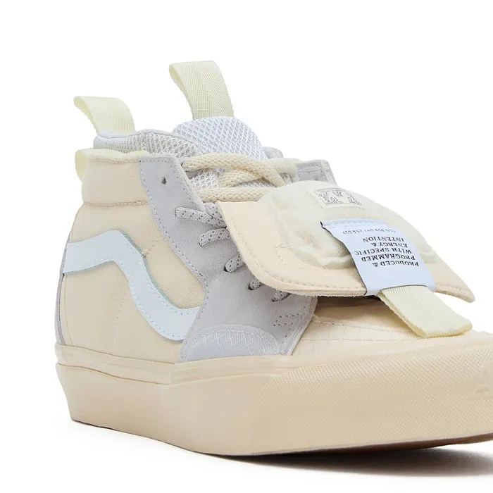 Vans HiTop Shoes Women Vault By X Abc Sk8Hi EXT Shoes Beige