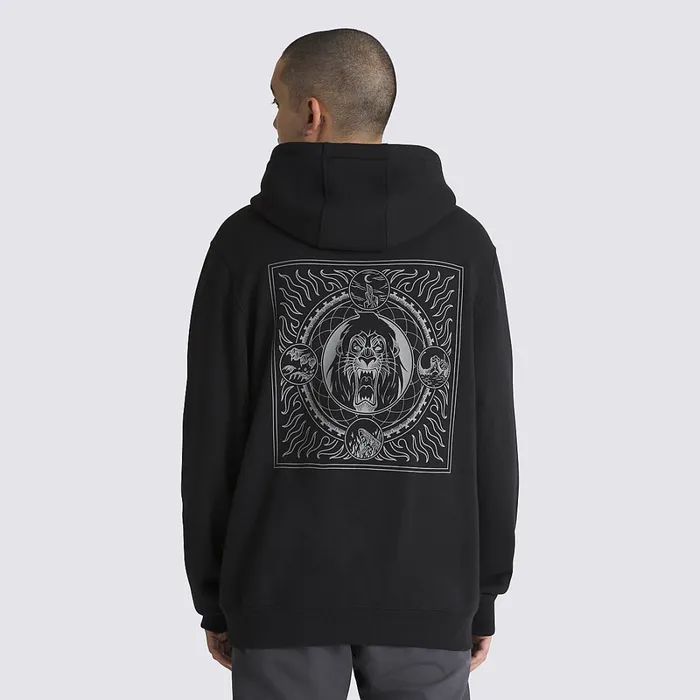 Vans Hoodies and Sweatshirts Men Disney X Scar Pullover Hoodie Black