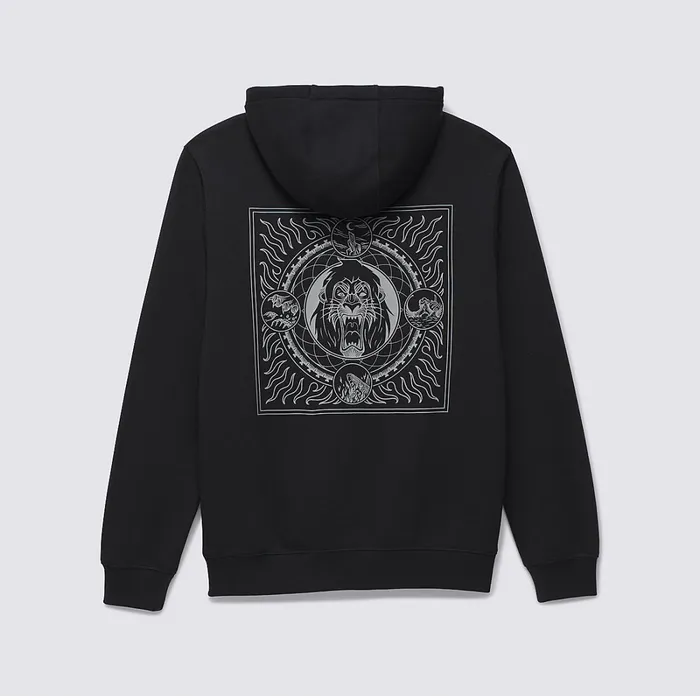 Vans Hoodies and Sweatshirts Men Disney X Scar Pullover Hoodie Black