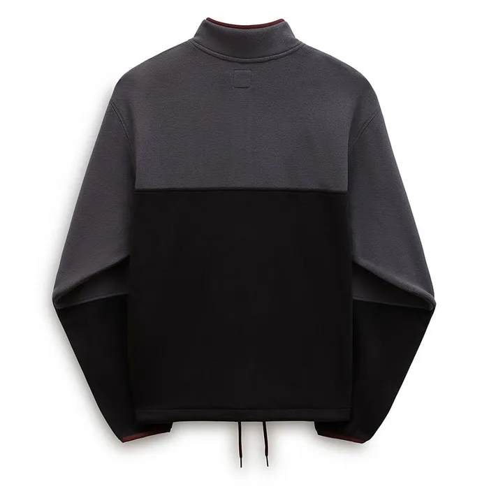 Vans Hoodies and Sweatshirts Men Rowan Zorilla Half Zip Pullover Black